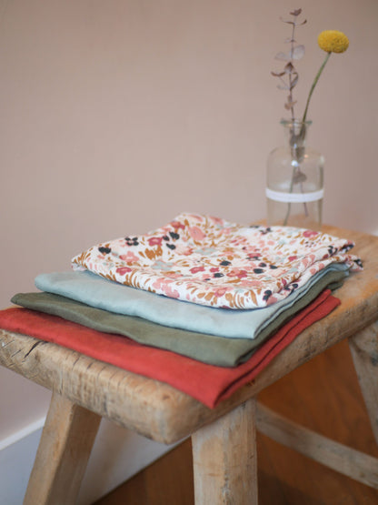 Serviettes de table en lin lavé - Trinquette Atelier